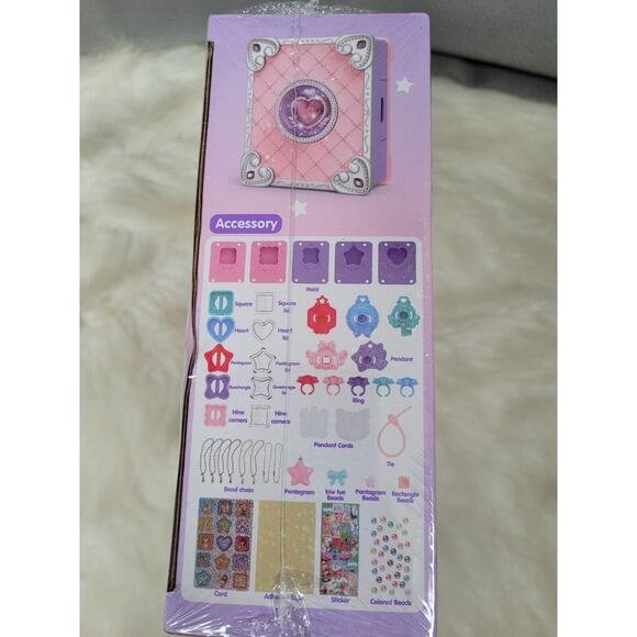 DIY Jewel Rings Stickers Pendent Making Kit for Little Girls Arts and Crafts - Picture 8 of 9